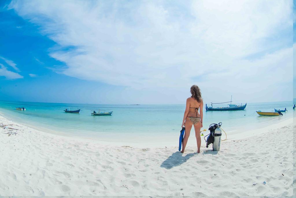 Serene Sky Guest House Thoddoo-Atoll Exterior foto